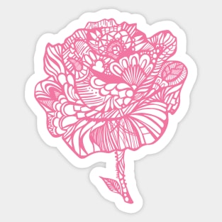 rose'pink Sticker